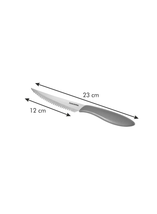 Tescoma Steak Knife 12 Cm 6 Piece Red Presto - Image 2